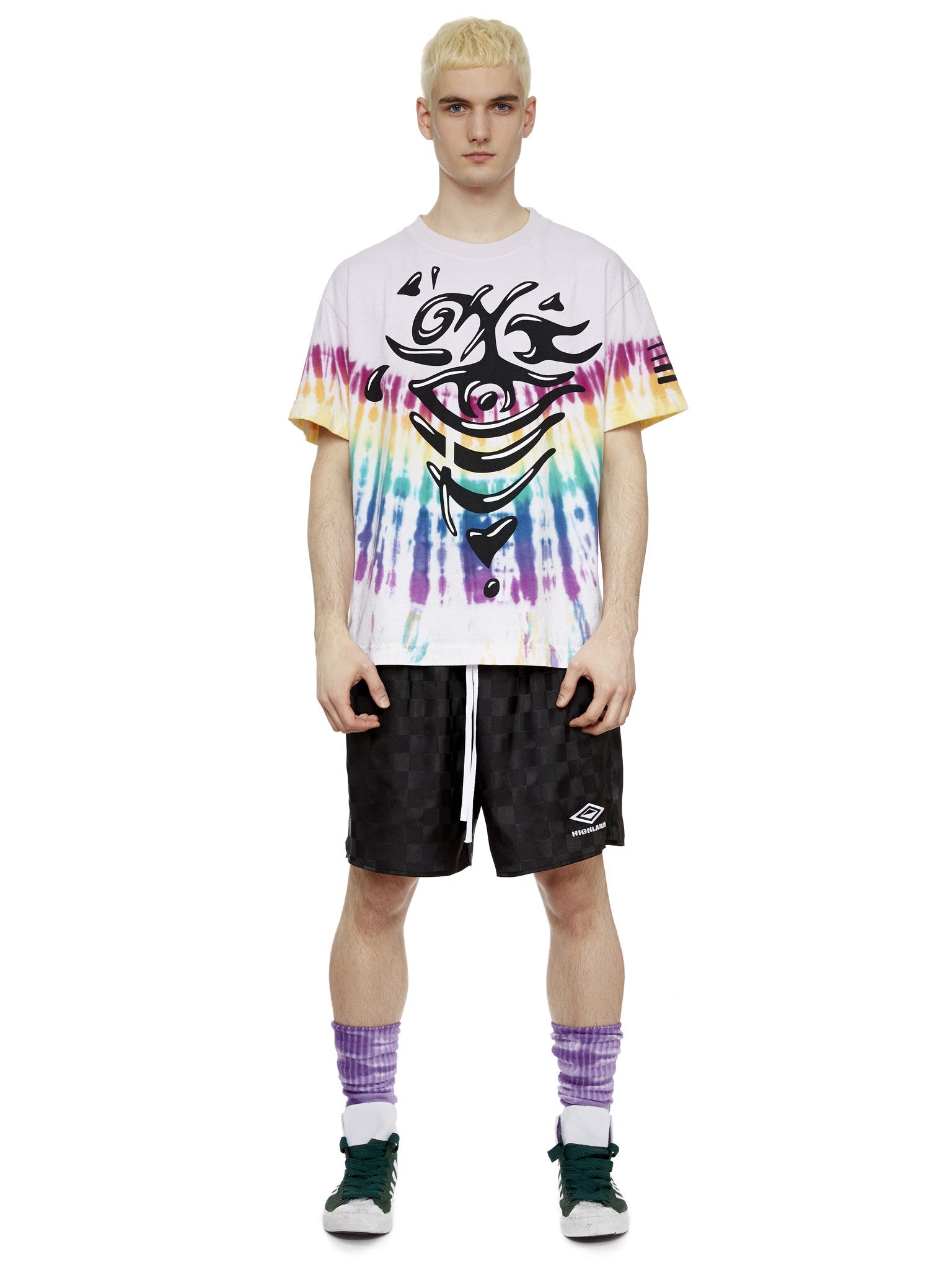 S/S Eyeland T-Shirt in Rainbow