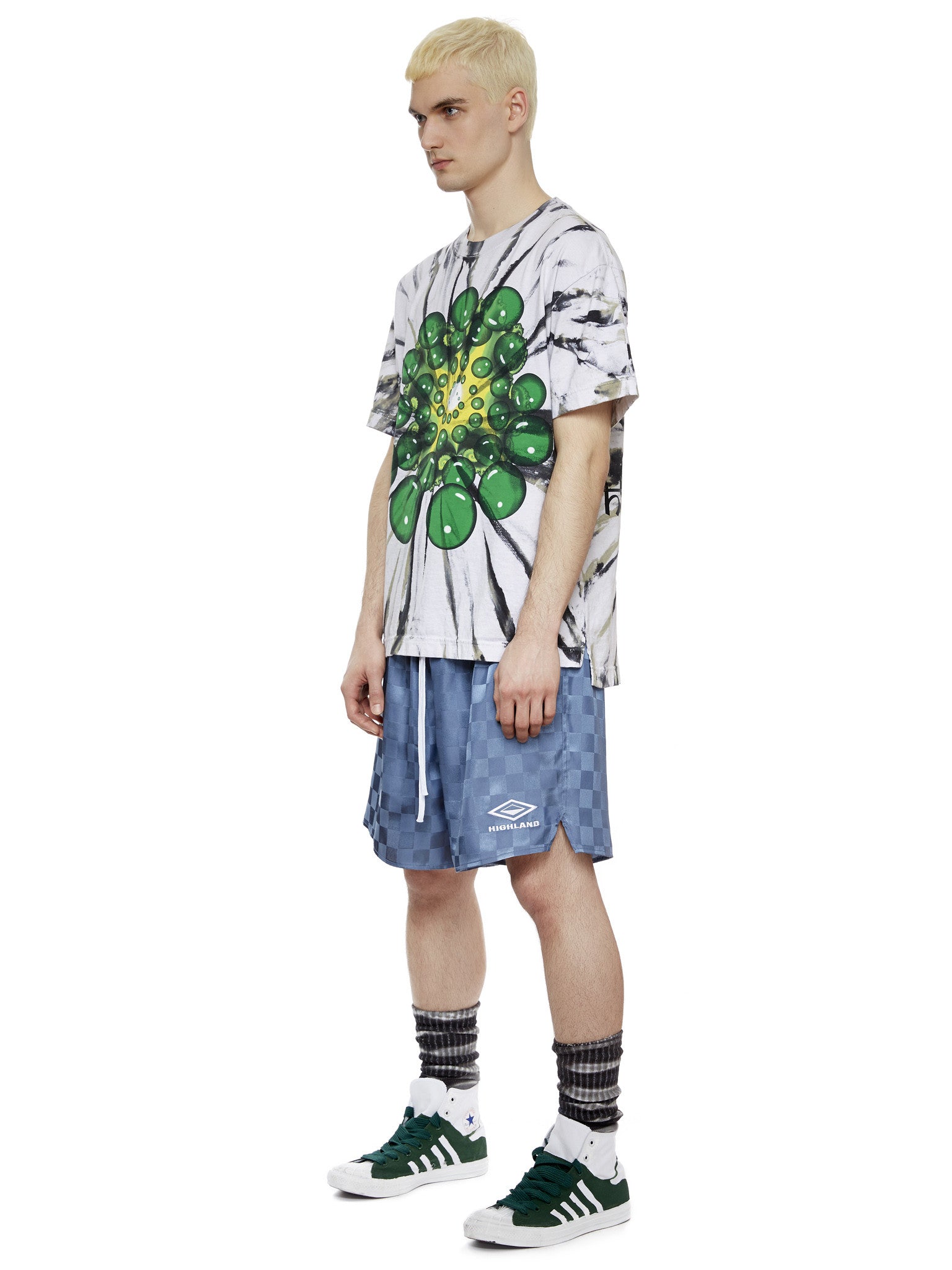 S/S Bubble T-Shirt in Green